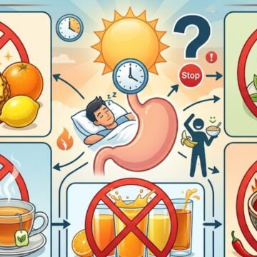 Tea, coffee, fruit juice: What not to eat on an empty stomach