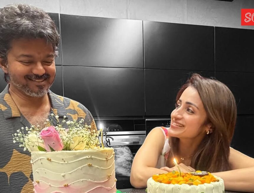 Trisha shares warm birthday wish for Vijay: ‘To the person who makes it all worth it’