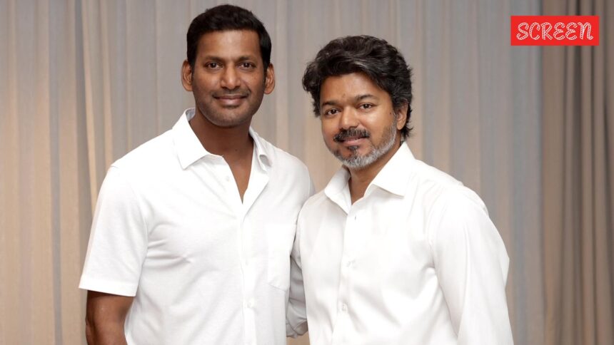 Vishal on his decades-long bond with Vijay: ‘Designation has changed but the person hasn’t’ Vishal on his decades-long bond with Vijay: ‘Designation has changed but the person hasn’t’