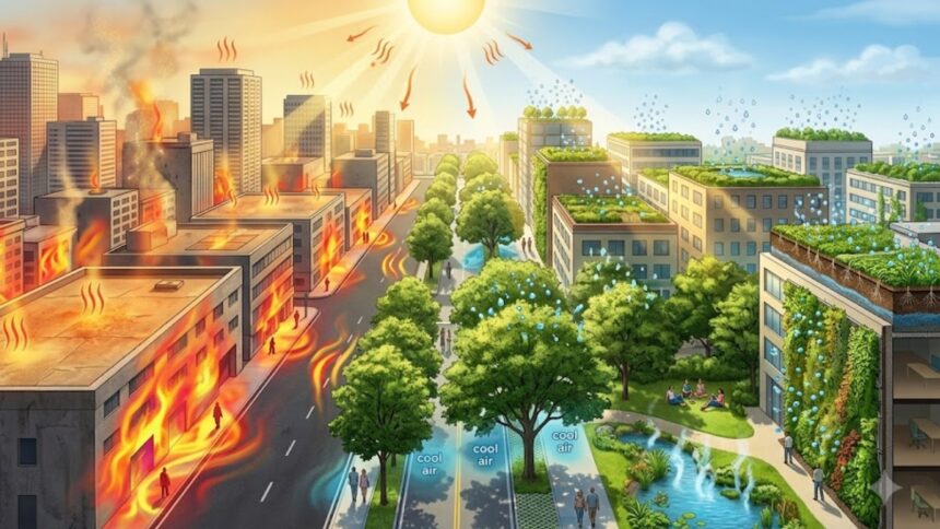 Why planting trees alone won’t save Indian cities from heatwaves