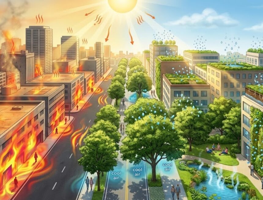 Why planting trees alone won’t save Indian cities from heatwaves
