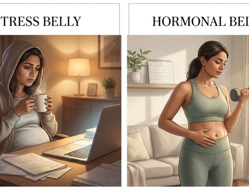 After 35, belly fat can have different causes. Here’s what matters