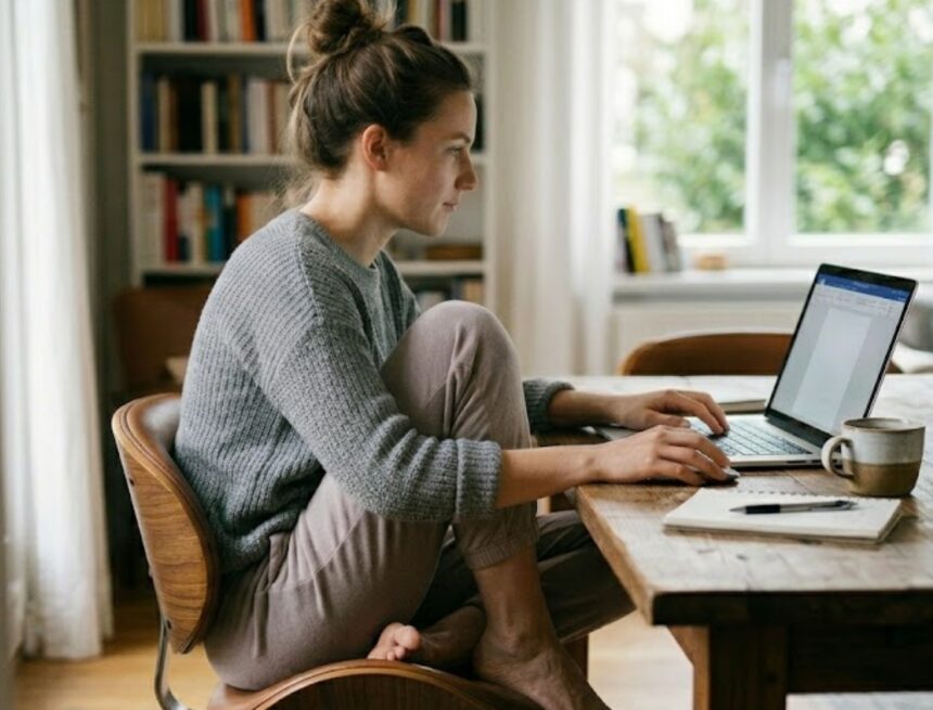 Desk workers, beware: The sitting habit that could be causing back pain Desk workers, beware: The sitting habit that could be causing back pain