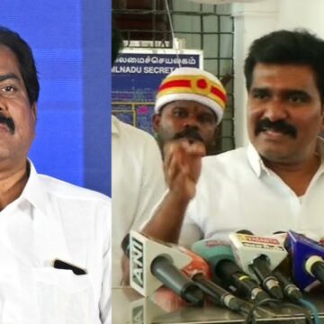 'மினிஸ்டர் கட்டிங்' வாங்கிய மூர்த்தி... புட்டு புட்டு வைத்த அமைச்சர் நிர்மல்குமார். 'மினிஸ்டர் கட்டிங்' வாங்கிய மூர்த்தி… புட்டு புட்டு வைத்த அமைச்சர் நிர்மல்குமார்..!