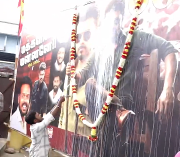 ‘One last time’: Vijay fans pour milk on posters, perform aarti as Jana Nayagan hits theatres