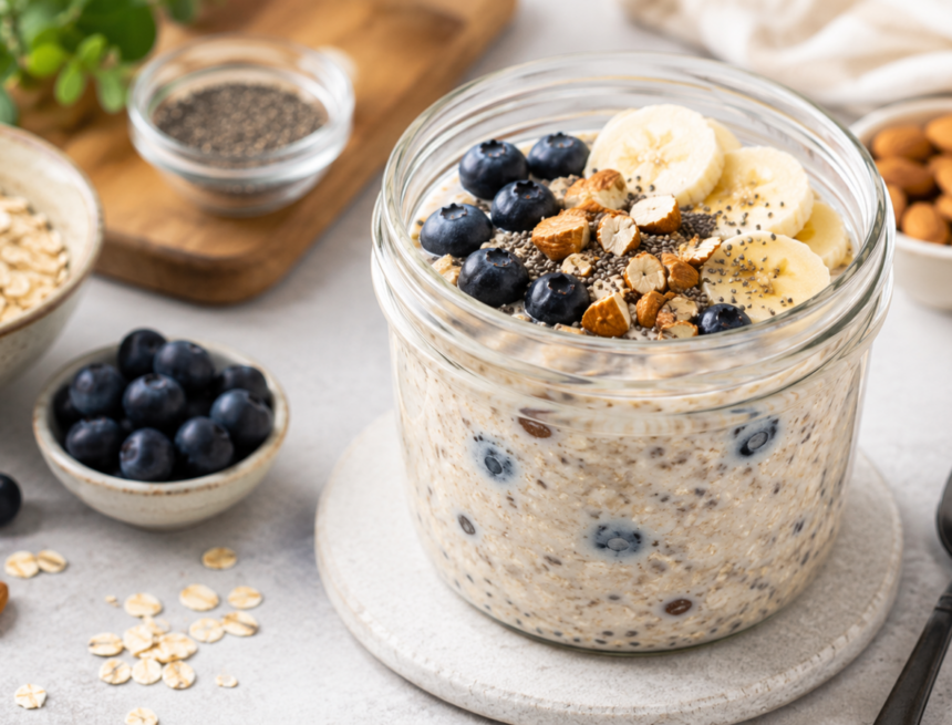 This is what happens if you have overnight soaked oats for breakfast for 1 month