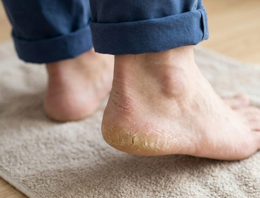 Why cracked heels are usually not a sign of zinc deficiency