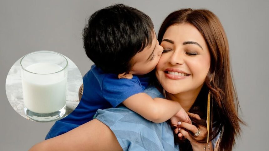 Why Kajal Aggarwal doesn’t give her child store-bought milk: ‘Stopped when he was 1 year old’ Why Kajal Aggarwal doesn’t give her child store-bought milk: ‘Stopped when he was 1 year old’