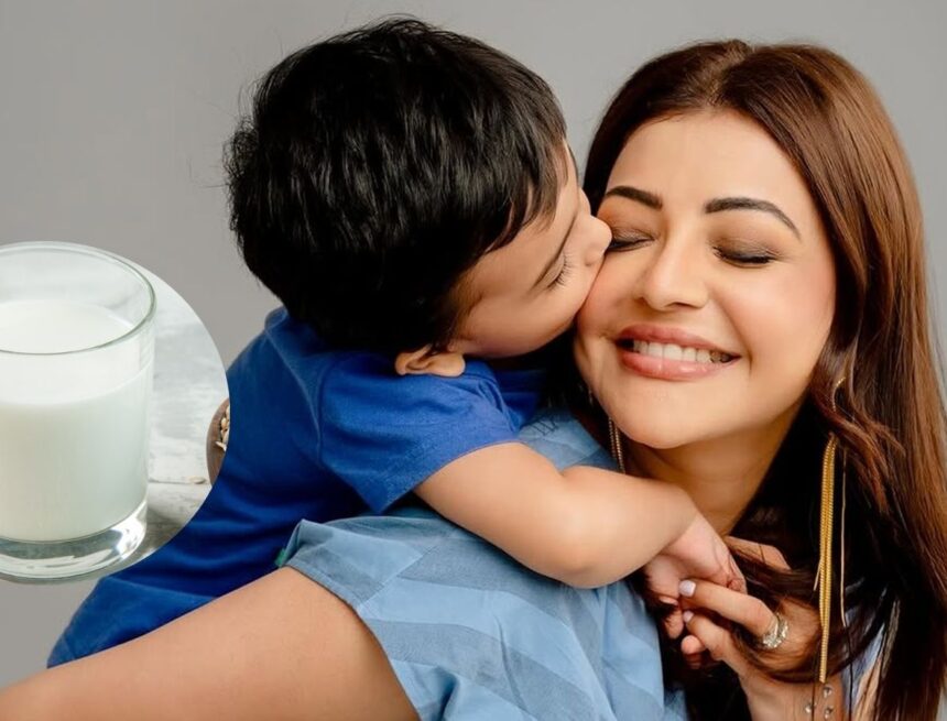 Why Kajal Aggarwal doesn’t give her child store-bought milk: ‘Stopped when he was 1 year old’ Why Kajal Aggarwal doesn’t give her child store-bought milk: ‘Stopped when he was 1 year old’