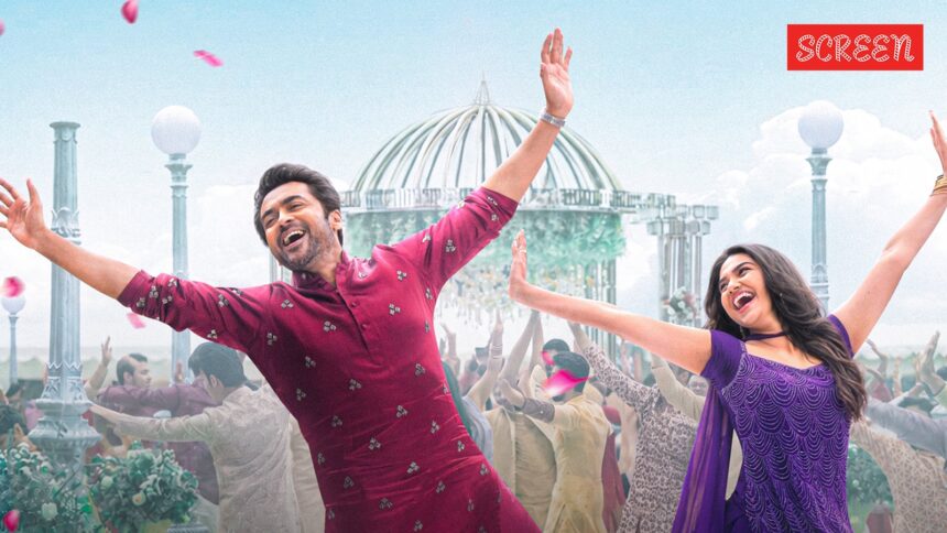After Rs 300 cr hit Karuppu, Suriya returns to romance after 18 years in Vishwanath and Sons After Rs 300 cr hit Karuppu, Suriya returns to romance after 18 years in Vishwanath and Sons