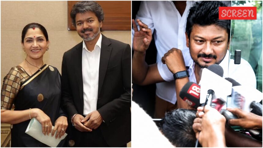 ‘Crass and cheap’: Kushboo, Chinmayi slam Udhayanidhi Stalin over remarks on CM Vijay