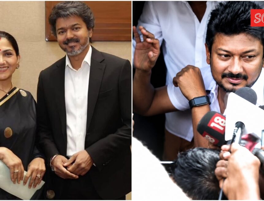 ‘Crass and cheap’: Kushboo, Chinmayi slam Udhayanidhi Stalin over remarks on CM Vijay ‘Crass and cheap’: Kushboo, Chinmayi slam Udhayanidhi Stalin over remarks on CM Vijay