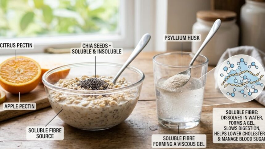 Does adding 10-12 grams of soluble fibre really reduce blood sugar spikes?