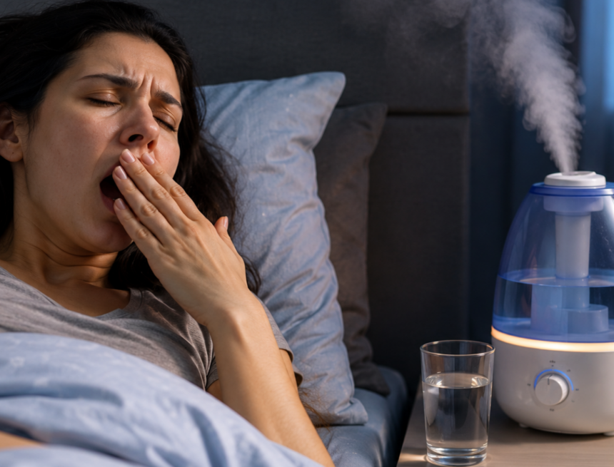 Dry mouth while sleeping: Why it happens and whether a humidifier can help