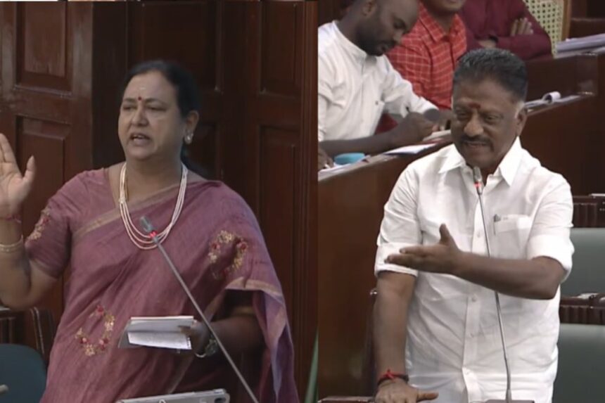 அண்ணியாரும் தண்ணீரும்... ஓபிஎஸூடன் ஓயாத பிரச்னை... சட்டமன்றத்தில் கலகல. அண்ணியாரும் தண்ணீரும்… ஓபிஎஸூடன் ஓயாத பிரச்னை… சட்டமன்றத்தில் கலகல..!