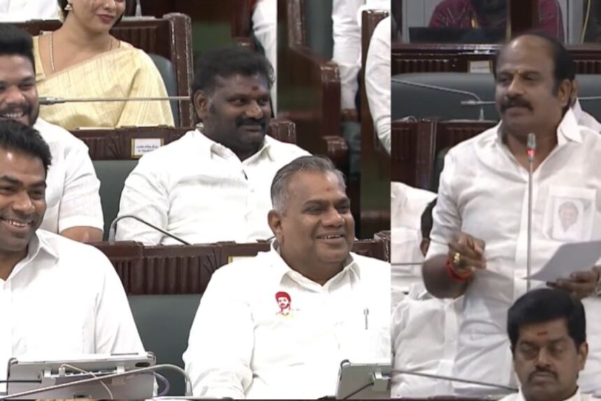 "ஆதவ் அர்ஜூனாவால் தான் எனக்கு சீட்டே கிடச்சது.." – திமுக எம்.எல்.ஏவின் சர்ச்சை பேச்சு..!