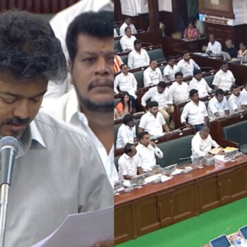 இல்லதரசிகளுக்கு குட் நீயூஸ்…. விஜய் அறிவித்த அதிரடியான மூன்று அறிவிப்புகள் என்ன?
