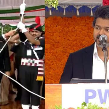 கோட்டையில் கொடியேற்றிய முதலமைச்சர் விஜய்… அறிவித்த அதிரடி அறிவிப்புகள் என்ன?
