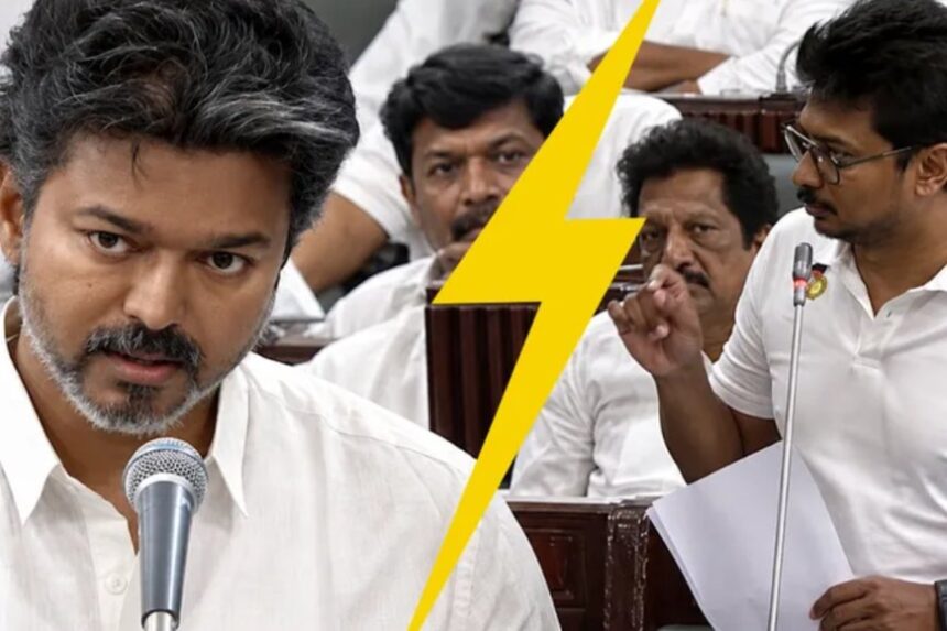 "முன்ன பின்ன பேப்பர் படிச்சா தான"... "முன்ன பின்ன பேப்பர் படிச்சா தான"….உதய் VS விஜய் !