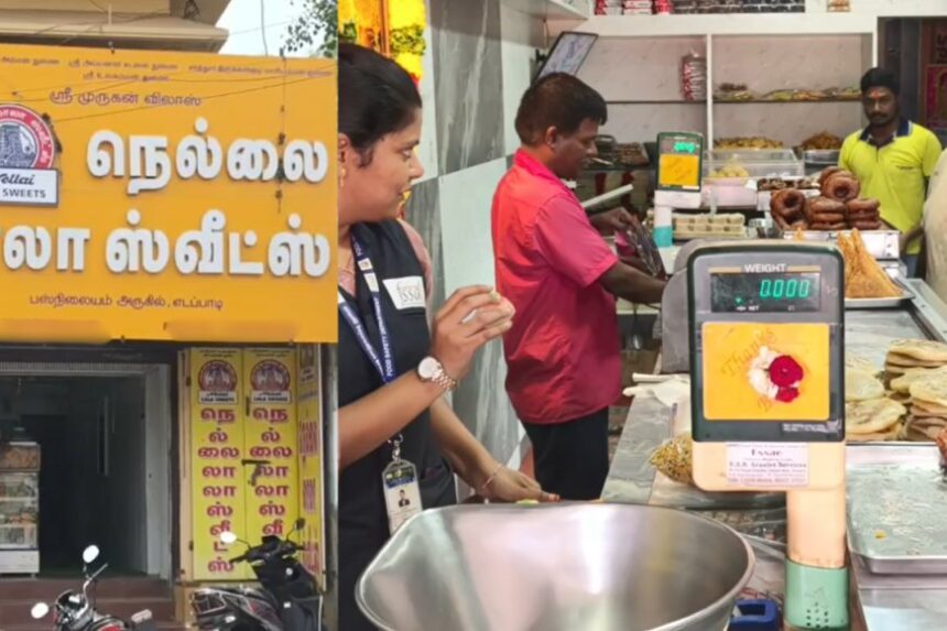 லாலா கடை பர்பி சாப்பிட்டவருக்கு உடல்நலக்குறைவு... ஆக்ஷன் எடுத்த அதிகாரிகள். லாலா கடை பர்பி சாப்பிட்டவருக்கு உடல்நலக்குறைவு… ஆக்ஷன் எடுத்த அதிகாரிகள்..!