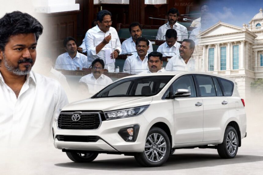 விஜய்யிடம் INNOVA கார் கேட்ட எம்.எல்.ஏ! அப்படி என்ன ஸ்பெஷல் INNOVA காரில்?