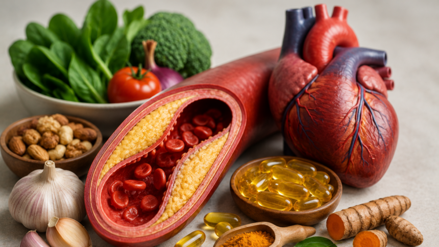 ‘How can I remove plaque from my arteries naturally?’