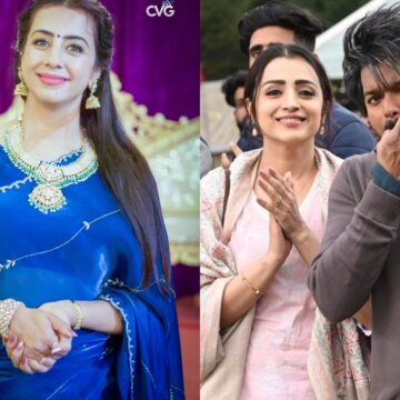 Sanjjanaa Galrani defends Trisha, Vijay amid trolling over I-Day event: ‘Talk about flaws’