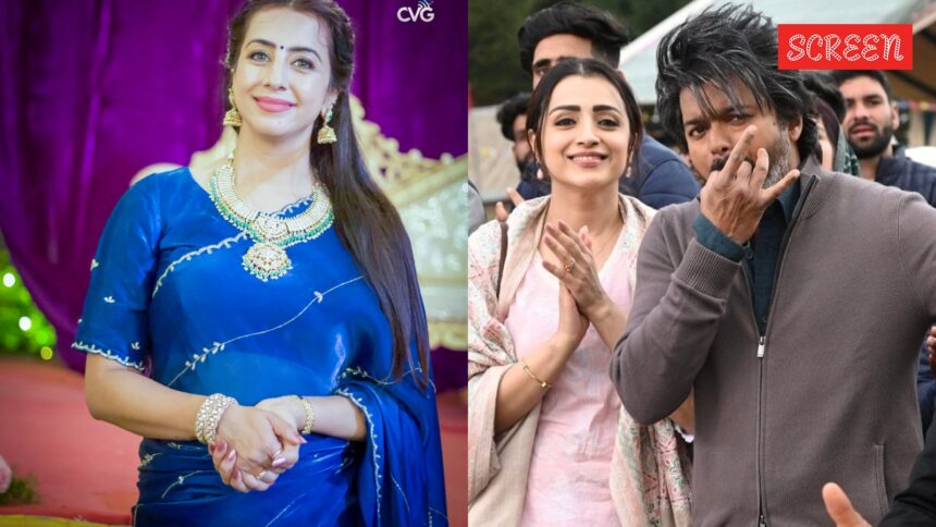 Sanjjanaa Galrani defends Trisha, Vijay amid trolling over I-Day event: ‘Talk about flaws’