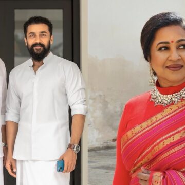 Suriya reveals Radikaa Sarathkumar helped fund Karthi’s US visa when family couldn’t afford it Suriya reveals Radikaa Sarathkumar helped fund Karthi’s US visa when family couldn’t afford it