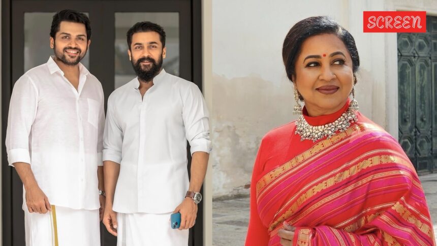 Suriya reveals Radikaa Sarathkumar helped fund Karthi’s US visa when family couldn’t afford it