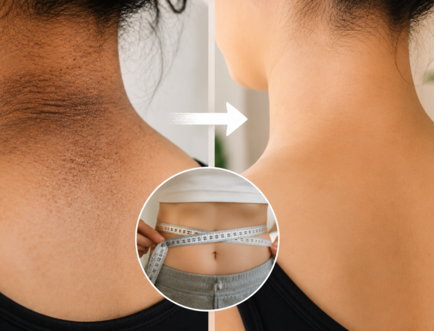 Two visible signs your insulin sensitivity may be improving