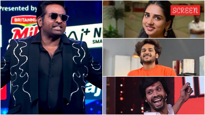 Bigg Boss Tamil Season 10 Contestants Live Updates: Vijay Sethupathi signs off after introducing all 19 contestants; Ansar, Mukesh, Dhanya Pallath enter the show
