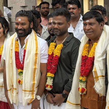 D56 launched in Madurai: Dhanush, Vadivelu and SJ Suryah team up