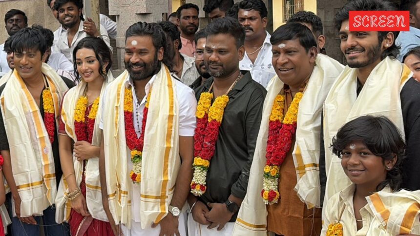 D56 launched in Madurai: Dhanush, Vadivelu and SJ Suryah team up