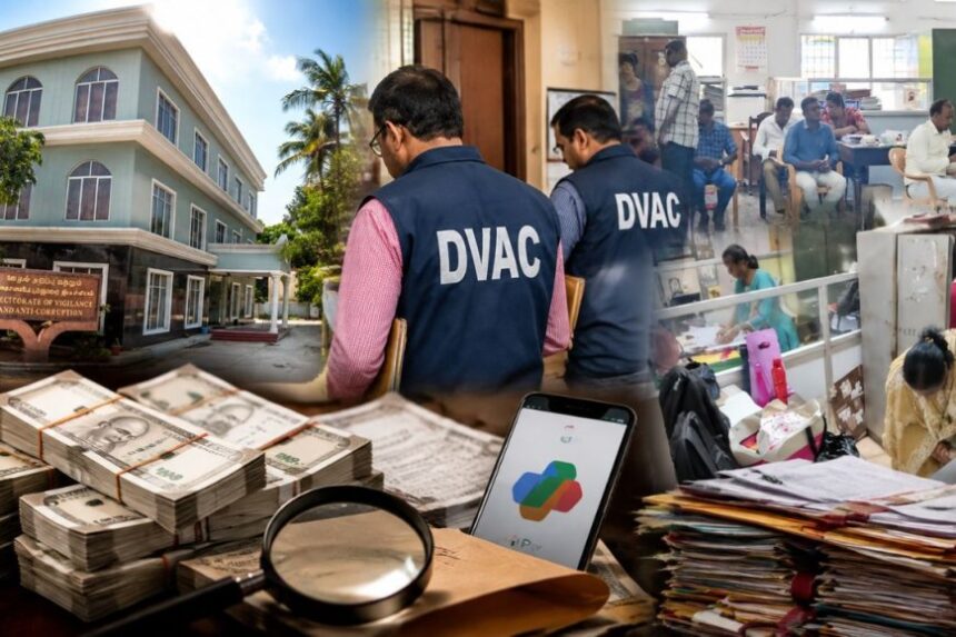 ஒரே நாளில் 40 இடங்கள் ! இத்தனை கோடி லஞ்சமா ? DVAC மெகா ரெய்டு !