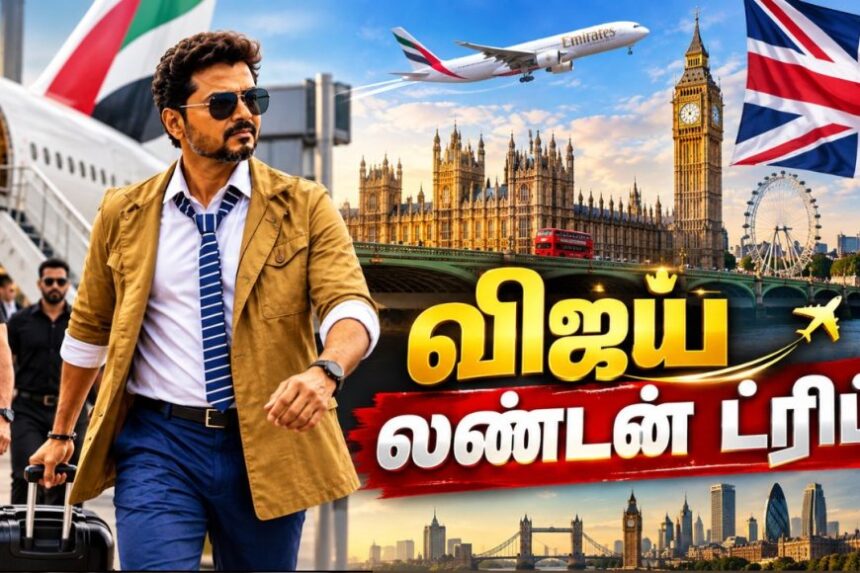 சென்னை டூ துபாய் டூ லண்டன்… விஜய்யின் லண்டன் டிரிப் பிளான்ஸ்..!