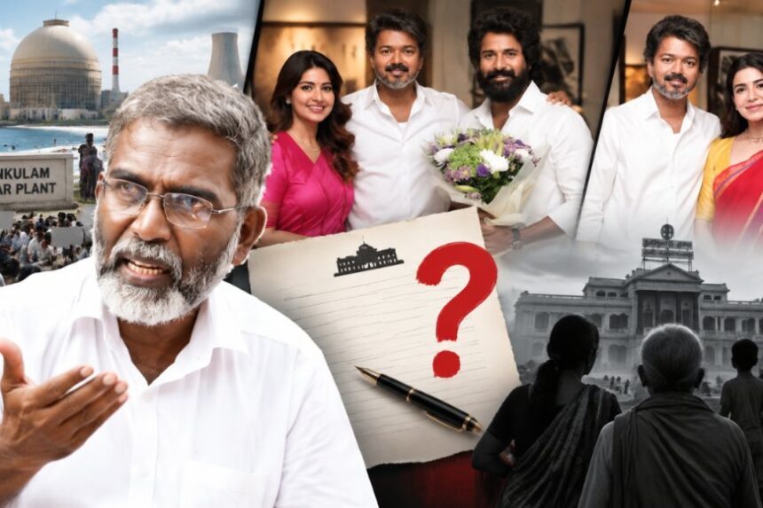 "நடிகர், நடிகைகளை மட்டும்தான் பார்ப்பாரா ?" – கொதிக்கும் கூடங்குளம் போராளி…