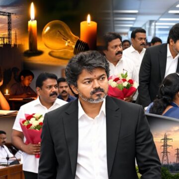 மின்வெட்டுக்கு END CARD…மின்வாரிய அலுவலகத்தில் விஜய் திடீர் ஆய்வு!