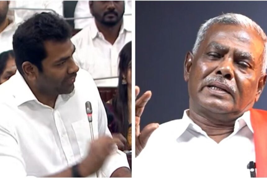 “முதல்வருக்கே தெரியாமல் அரசாணையா?” – ஆதவை வெளுத்து வாங்கும் பெ.சண்முகம்!