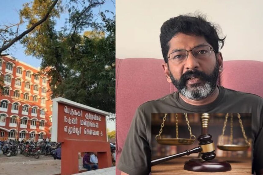 வாய்க்கு வந்ததை பேசிய சவுக்கு சங்கர் ! 3 ஆண்டு சிறை… நீதிமன்றம் வைத்த செக் !