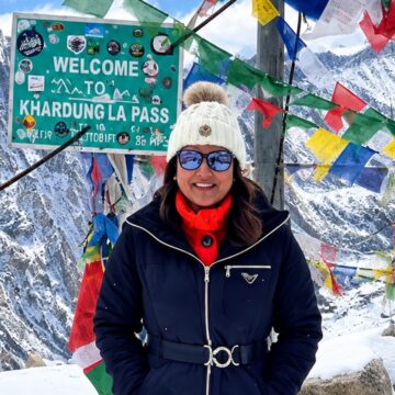 ‘I did it’: Hina Khan visits 17,582-ft Khardung La