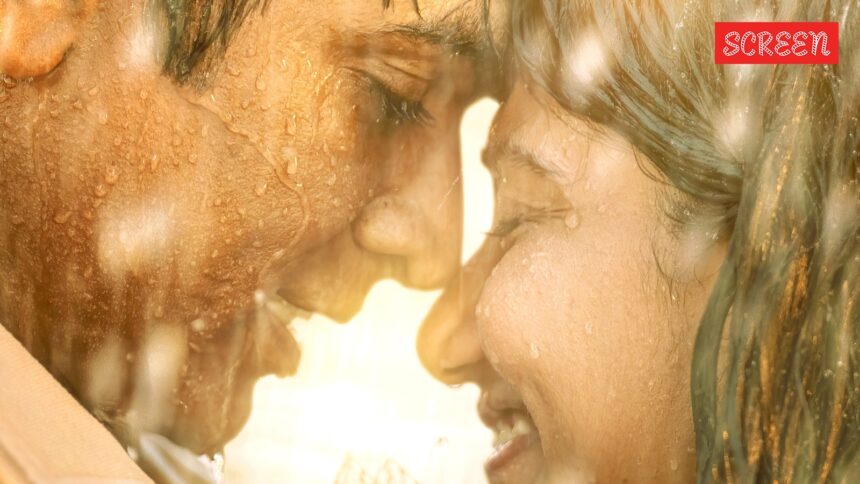 Mani Ratnam’s Inji Vellam: Rain-soaked first look of Vijay Sethupathi, Sai Pallavi unveiled