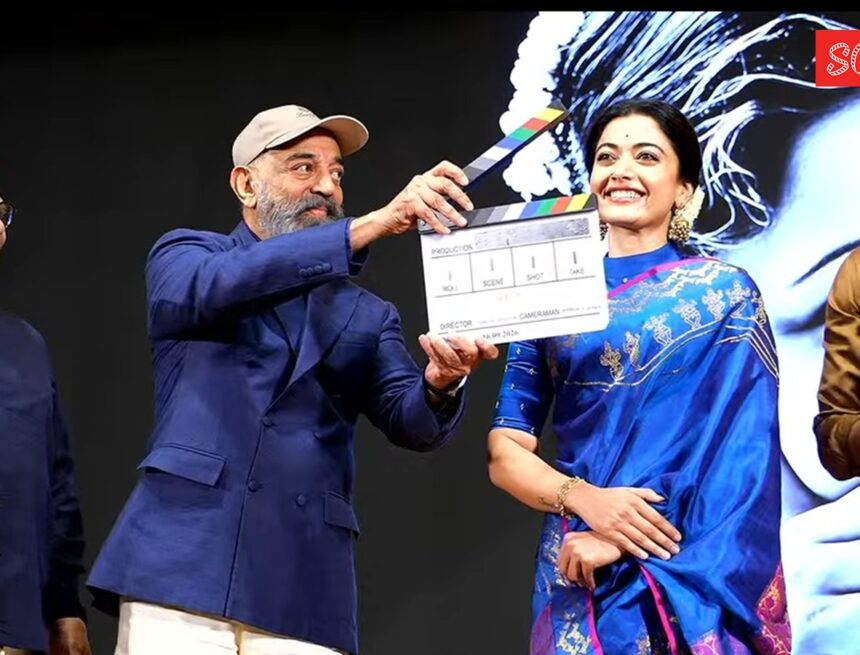 Rashmika to play MS Subbulakshmi in biopic; Kamal Haasan compares it to playing Michael Jackson