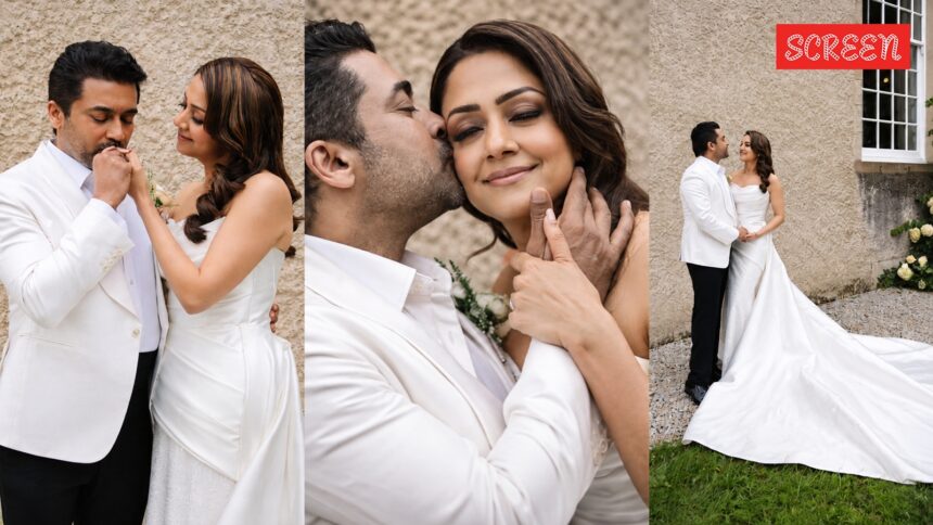 Suriya and Jyotika renew wedding vows 20 years after tying the knot, see video Suriya and Jyotika renew wedding vows 20 years after tying the knot, see video