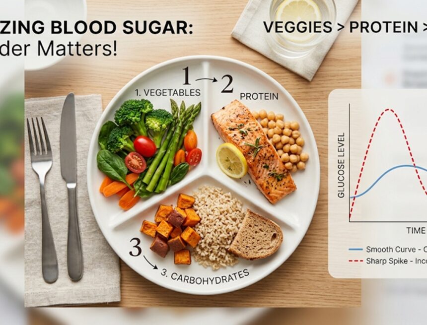 Why this 3-step meal sequence is a secret game changer for your blood sugar