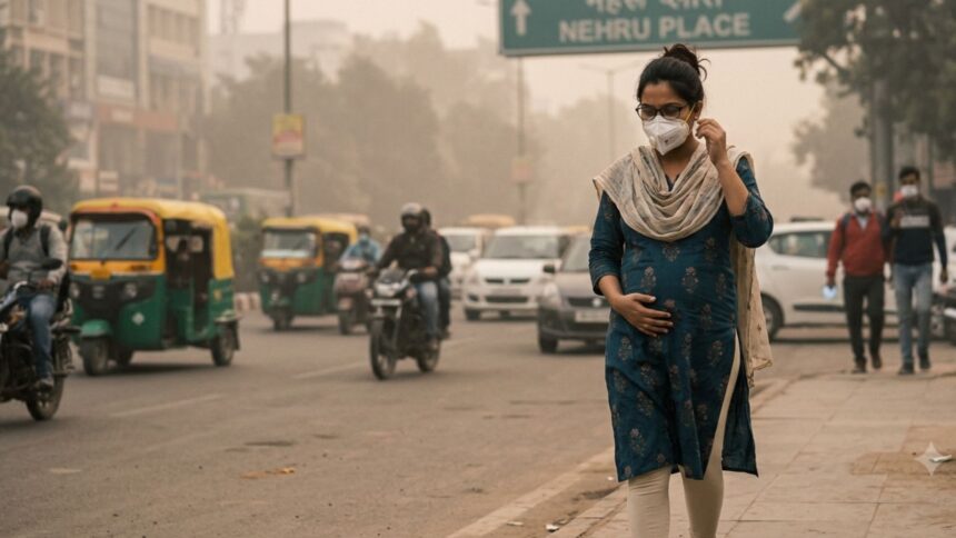 How pregnant women can protect themselves from air pollution