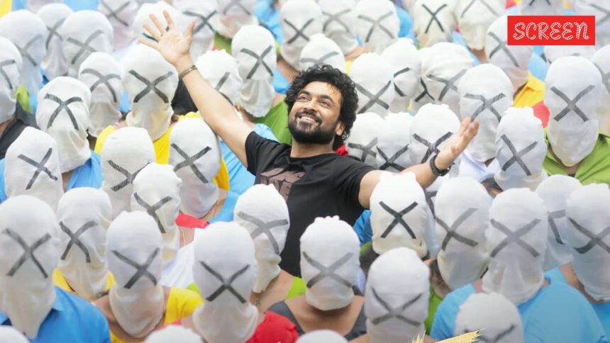 Scene song Aeroplane: After Aathi Iva Yarraa, Suriya blushes for Nazriya Nazim in new track